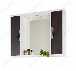 Водолей Мебель для ванной "Габи 120" венге/белый – фотография-2
